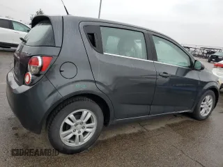 2014 Chevrolet Sonic LT with VIN 1G1JC6SG9E4106710, listed as a Copart auction lot 45018765 with 118,731 mi miles and Salvage Title. Bid and sale history available at carsss.com. Image 3.