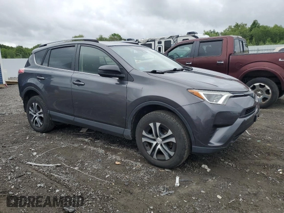 2017 Toyota RAV4 LE with VIN JTMBFREV4HJ168309, listed as a Copart auction lot 58152225 with 74,450 mi miles and Salvage title. Bid and sale history available at DreamBid. Image 4.