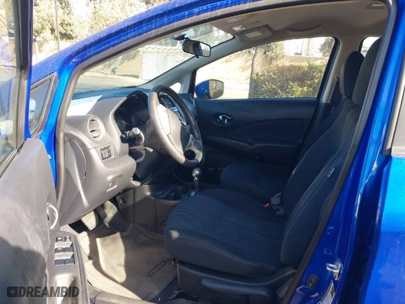 2015 Nissan Versa Note S with VIN 3N1CE2CP4FL438201, listed as a IAAI auction lot 41258138 with 143,463 mi miles. Bid and sale history available at carsss.com. Image 5.