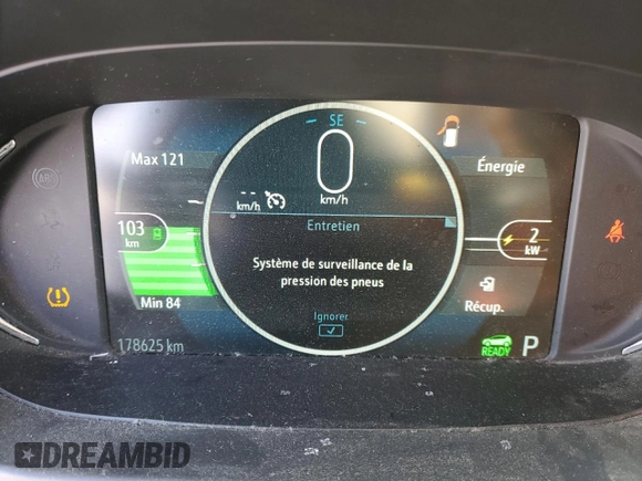 2018 Chevrolet Bolt EV Premier with VIN 1G1FX6S08J4110304, listed as a Copart auction lot 42211135 with 178,625 mi miles and Salvage Title. Bid and sale history available at carsss.com. Image 9.