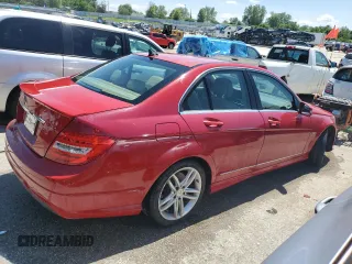 2012 Mercedes-Benz C 250 Sport with VIN WDDGF4HB8CA730561, listed as a Copart auction lot 62416174 with 167,186 mi miles and Non Repairable. Bid and sale history available at DreamBid. Image 3.