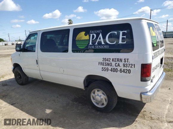 2005 Ford Econoline Passenger XL with VIN 1FBNE31L55HA93452, listed as a Copart auction lot 51860995 with 237,049 mi miles and Clean Title. Bid and sale history available at carsss.com. Image 2.