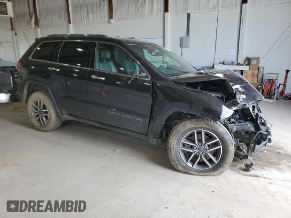 2021 Jeep Grand Cherokee Limited with VIN 1C4RJFBG0MC553351, listed as a Copart auction lot 53958265 with 95,491 mi miles and Salvage title. Bid and sale history available at DreamBid. Image 4.