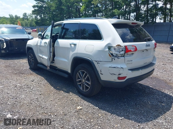2017 Jeep Grand Cherokee Limited with VIN 1C4RJFBG5HC840867, listed as a IAAI auction lot 42662015 with 146,065 mi miles and . Bid and sale history available at DreamBid. Image 3.