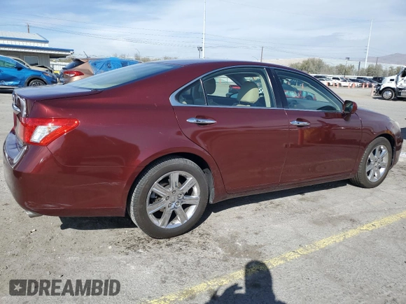 2008 Lexus ES with VIN JTHBJ46G482218362, listed as a Copart auction lot 48533745 with 80,114 mi miles and Salvage Title. Bid and sale history available at carsss.com. Image 3.