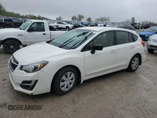 2015 Subaru Impreza 2.0i z VIN JF1GPAA60F8225912, wystawiony jako Copart lot #55026705 z przebiegiem 41 711 mil mil oraz Czysty tytuł • Clean title. Historia ofert i sprzedaży dostępna na DreamBid. Obrazek 1.