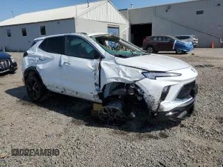 2025 Buick Encore GX Sport Touring with VIN KL4AMESL7SB056046, listed as a Copart auction lot 54983405 with Not provided miles and Salvage title. Bid and sale history available at DreamBid. Image 4.