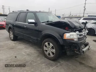 2015 Ford Expedition Max Platinum z VIN 1FMJK1MT4FEF31928, wystawiony jako Copart lot #76301634 z przebiegiem 193 529 mil mil oraz Szkoda całkowita • Salvage title. Historia ofert i sprzedaży dostępna na DreamBid. Obrazek 4.
