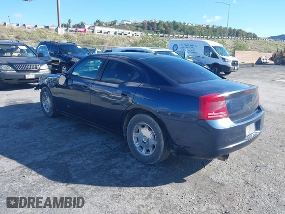 2006 Dodge Charger with VIN 2B3KA43G36H406110, listed as a IAAI auction lot 39397630 with 197,507 mi miles. Bid and sale history available at carsss.com. Image 3.
