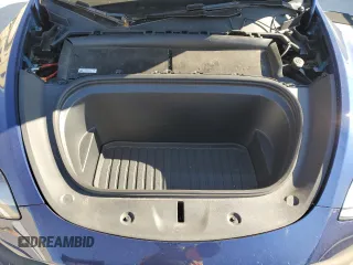 2024 Tesla Model Y with VIN 7SAYGDED8RF132720, listed as a Copart auction lot 45631755 with Not Provided miles and Salvage Title. Bid and sale history available at DreamBid. Image 12.