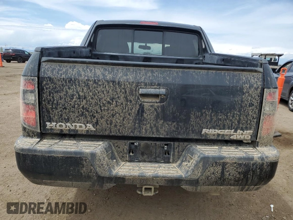 2013 Honda Ridgeline Sport with VIN 5FPYK1F74DB017907, listed as a Copart auction lot 55666355 with 140,117 mi miles and Salvage title. Bid and sale history available at DreamBid. Image 6.