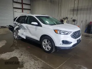 2020 Ford Edge SEL with VIN 2FMPK4J98LBB26604, listed as a Copart auction lot 61166725 with 36,936 mi miles and Salvage title. Bid and sale history available at DreamBid. Image 4.