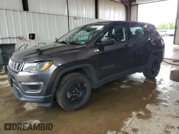 2019 Jeep Compass Sport с VIN 3C4NJDAB5KT683846, выставлен на аукционе Copart как лот 63647365 с пробегом 53 426 миль миль и Списание • Salvage title. История ставок и продаж доступна на DreamBid. Изображение 1.