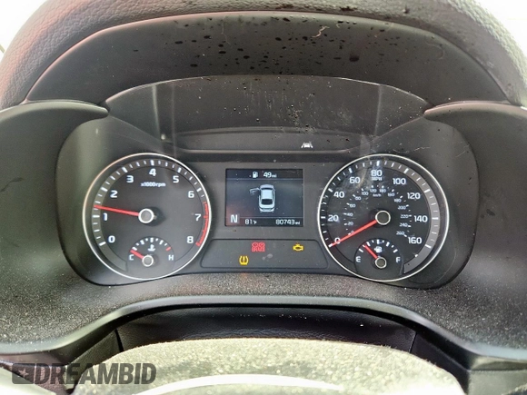 2019 Kia Forte LXS с VIN 3KPF24AD6KE069914, выставлен на аукционе Copart как лот 56352595 с пробегом 80 743 миль миль и Чистый • Clean title. История ставок и продаж доступна на DreamBid. Изображение 9.