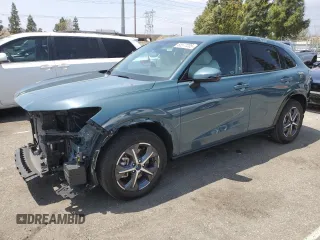 2025 Honda HR-V EX-L z VIN 3CZRZ1H78SM700850, wystawiony jako Copart lot #55577205 z przebiegiem 13 132 mil mil oraz Szkoda całkowita • Salvage title. Historia ofert i sprzedaży dostępna na DreamBid. Obrazek 1.