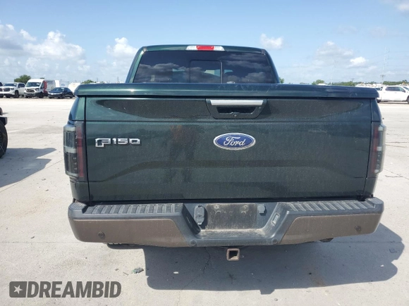 2015 Ford F-150 XL with VIN 1FTEW1CG5FFC86050, listed as a Copart auction lot 61479625 with Not provided miles and Salvage title. Bid and sale history available at DreamBid. Image 6.