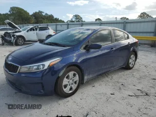 2017 Kia Forte LX with VIN 3KPFK4A77HE157440, listed as a Copart auction lot 50717215 with 179,005 mi miles and Salvage Title. Bid and sale history available at carsss.com. Image 1.