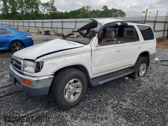 1996 Toyota 4Runner SR5 with VIN JT3GN86R4T0007210, listed as a Copart auction lot 54218535 with 157,841 mi miles and Salvage title. Bid and sale history available at DreamBid. Image 1.