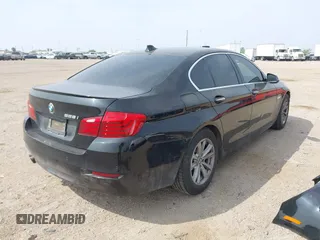 2015 BMW 5 Series 528i with VIN WBA5A5C58FD520694, listed as a IAAI auction lot 41804906 with 121,636 mi miles. Bid and sale history available at carsss.com. Image 4.