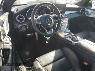2018 Mercedes-Benz C 43 AMG with VIN WDDWJ6EBXJF678506, listed as a Copart auction lot 48525655 with 53,690 mi miles and Salvage Title. Bid and sale history available at DreamBid. Image 8.