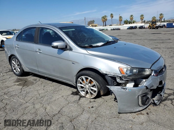 2016 Mitsubishi Lancer SE with VIN JA32V2FW1GU009695, listed as a Copart auction lot 47653375 with 191,030 mi miles and Salvage Title. Bid and sale history available at carsss.com. Image 4.