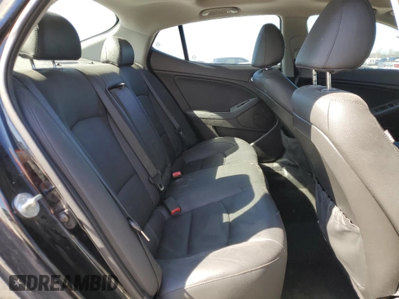 2015 Kia Optima SX Turbo with VIN 5XXGR4A61FG505020, listed as a Copart auction lot 46655565 with 56,939 mi miles and Clean Title. Bid and sale history available at carsss.com. Image 11.
