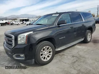 2015 GMC Yukon XL SLT with VIN 1GKS1HKC5FR218505, listed as a Copart auction lot 45708575 with 220,914 mi miles and Clean Title. Bid and sale history available at carsss.com. Image 1.