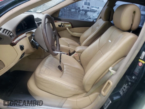 2004 Mercedes-Benz S 55 AMG with VIN WDBNG74J94A397588, listed as a Copart auction lot 85260014 with Not Provided miles and Clean Title. Bid and sale history available at DreamBid. Image 7.