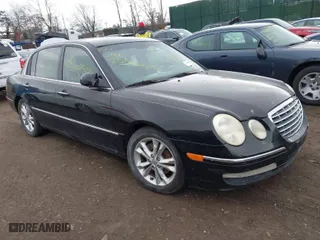 2007 Kia Amanti with VIN KNALD125575127059, listed as a IAAI auction lot 41735009 with NaN miles. Bid and sale history available at carsss.com. Image 1.