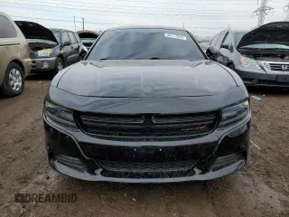 2017 Dodge Charger SXT with VIN 2C3CDXHG6HH606426, listed as a Copart auction lot 52100185 with 122,910 mi miles and Salvage Title. Bid and sale history available at DreamBid. Image 5.