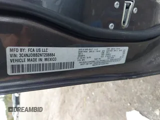 2022 Jeep Compass Latitude с VIN 3C4NJDBB2NT208884, выставлен на аукционе IAAI как лот 41863083 с пробегом 28 029 миль миль и . История ставок и продаж доступна на DreamBid. Изображение 9.