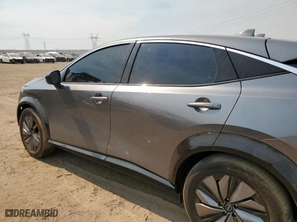 2023 Nissan ARIYA PREMIERE with VIN JN1BF0BA9PM404899, listed as a Copart auction lot 62530764 with 0 mi miles and Salvage Title. Bid and sale history available at carsss.com. Image 8.