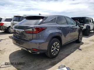 2022 Lexus RX with VIN 2T2AZMAA2NC244458, listed as a Copart auction lot 51165363 with 5,578 mi miles. Bid and sale history available at carsss.com. Image 3.
