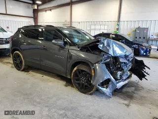 2019 Chevrolet Blazer with VIN 3GNKBHRS4KS666836, listed as a Copart auction lot 42757725 with 99,174 mi miles and Salvage Title. Bid and sale history available at carsss.com. Image 4.
