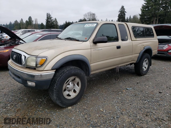 2004 Toyota Tacoma PreRunner with VIN 5TESM92N34Z364154, listed as a Copart auction lot 87447354 with Not provided miles and Clean title. Bid and sale history available at DreamBid. Image 1.