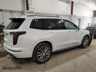 2020 Cadillac XT6 AWD Sport with VIN 1GYKPHRS5LZ102296, listed as a Copart auction lot 81554133 with 59,397 mi miles. Bid and sale history available at carsss.com. Image 3.