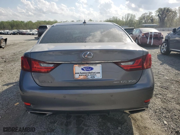 2013 Lexus GS 350 with VIN JTHCE1BL4D5000943, listed as a Copart auction lot 51492505 with 73,670 mi miles and Salvage Title. Bid and sale history available at carsss.com. Image 6.
