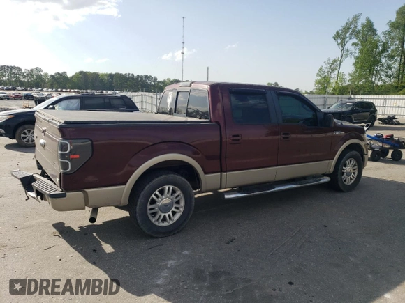 2010 Ford F-150 XL with VIN 1FTFW1CV9AKA66154, listed as a Copart auction lot 52863005 with 159,294 mi miles and Salvage Title. Bid and sale history available at carsss.com. Image 3.