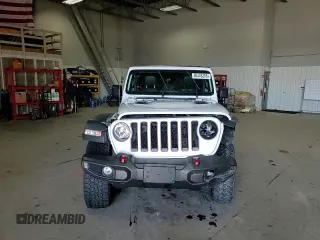 2021 Jeep Wrangler Unlimited Rubicon with VIN 1C4HJXFN2MW562724, listed as a Copart auction lot 50445285 with 73,644 mi miles and Salvage title. Bid and sale history available at DreamBid. Image 12.