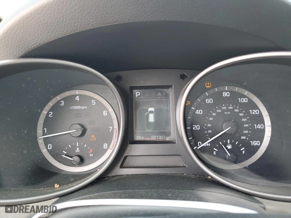 2017 Hyundai Santa Fe Sport 2.4L with VIN 5XYZTDLB8HG429993, listed as a Copart auction lot 51822855 with 221,307 mi miles and Clean Title. Bid and sale history available at carsss.com. Image 9.