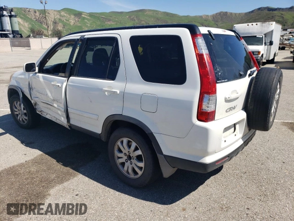 2005 Honda CR-V EX SE with VIN JHLRD78905C015937, listed as a Copart auction lot 49355445 with 181,987 mi miles and Salvage Title. Bid and sale history available at carsss.com. Image 2.