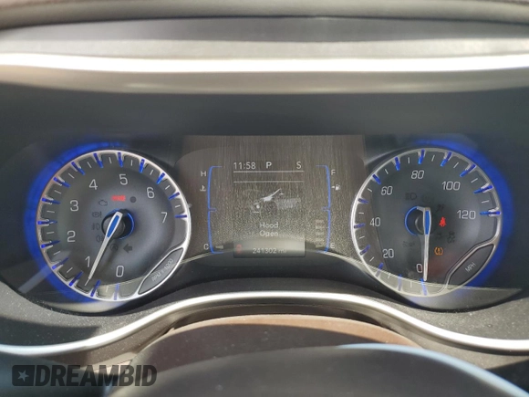 2017 Chrysler Pacifica Touring L with VIN 2C4RC1BG8HR526778, listed as a Copart auction lot 55334255 with 241,302 mi miles and Salvage Title. Bid and sale history available at DreamBid. Image 9.