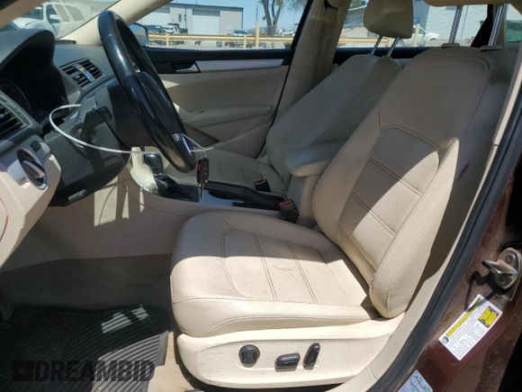 2013 Volkswagen Passat TDI SE with VIN 1VWBN7A36DC053461, listed as a Copart auction lot 54435055 with 197,995 mi miles and Clean Title. Bid and sale history available at carsss.com. Image 7.