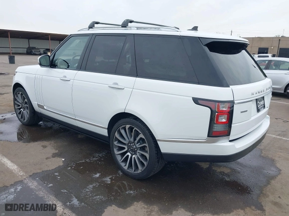 2015 Land Rover Range Rover Supercharged Autobiography with VIN SALGV2TF3FA213189, listed as a IAAI auction lot 41557954 with 116,427 mi miles. Bid and sale history available at carsss.com. Image 3.