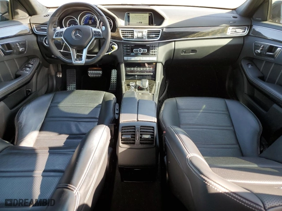2015 Mercedes-Benz E-Class E 63 AMG S-Model with VIN WDDHF7GB8FB152189, listed as a Copart auction lot 42588145 with 46,885 mi miles and Salvage Title. Bid and sale history available at carsss.com. Image 8.