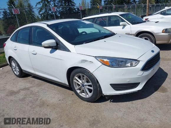 2016 Ford Focus SE with VIN 1FADP3F22GL272491, listed as a IAAI auction lot 42042160 with 140,355 mi miles. Bid and sale history available at carsss.com. Image 1.