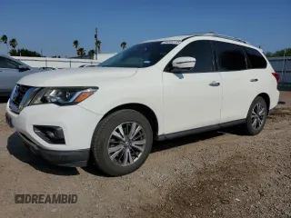 2017 Nissan Pathfinder SL z VIN 5N1DR2MN3HC671550, wystawiony jako Copart lot #54859155 z przebiegiem 116 132 mil mil oraz Szkoda całkowita • Salvage title. Historia ofert i sprzedaży dostępna na DreamBid. Obrazek 1.
