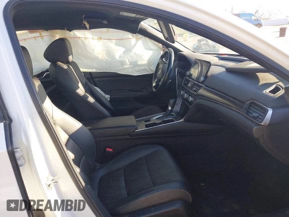 2019 Honda Accord Sport with VIN 1HGCV1F37KA093412, listed as a IAAI auction lot 41755370 with 83,082 mi miles and . Bid and sale history available at DreamBid. Image 5.