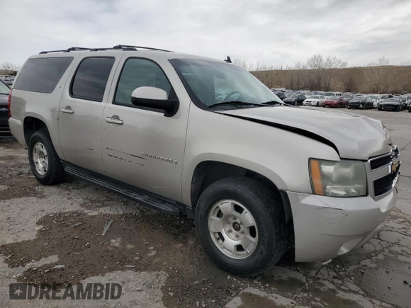 2008 Chevrolet Suburban 2LT with VIN 3GNFK16318G290016, listed as a Copart auction lot 50312805 with 225,065 mi miles and Salvage Title. Bid and sale history available at DreamBid. Image 4.