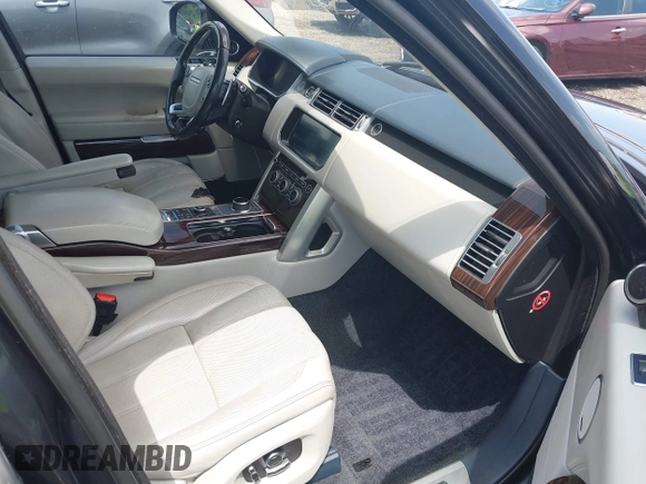 2017 Land Rover Range Rover с VIN SALGV5FE6HA343278, выставлен на аукционе IAAI как лот 42542218 с пробегом 82 599 миль миль и . История ставок и продаж доступна на DreamBid. Изображение 5.